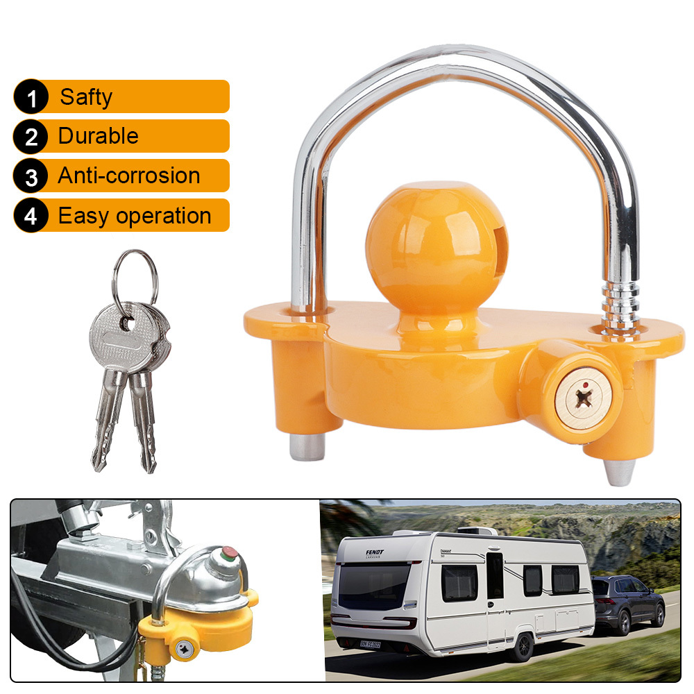 U Lock Heavy Duty - トレーラー用ユニバーサルロックモーター,頑丈,盗難防止,キャラバン,トレーラー用アクセサリー