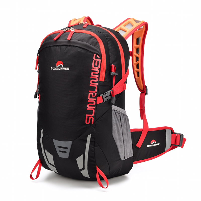 Cycling Journey - 35L ハイキングバックパックバッグ大容量旅行キャンプ登山バックパッキング軽量サイクリングバイク自転車スポーツバッグ