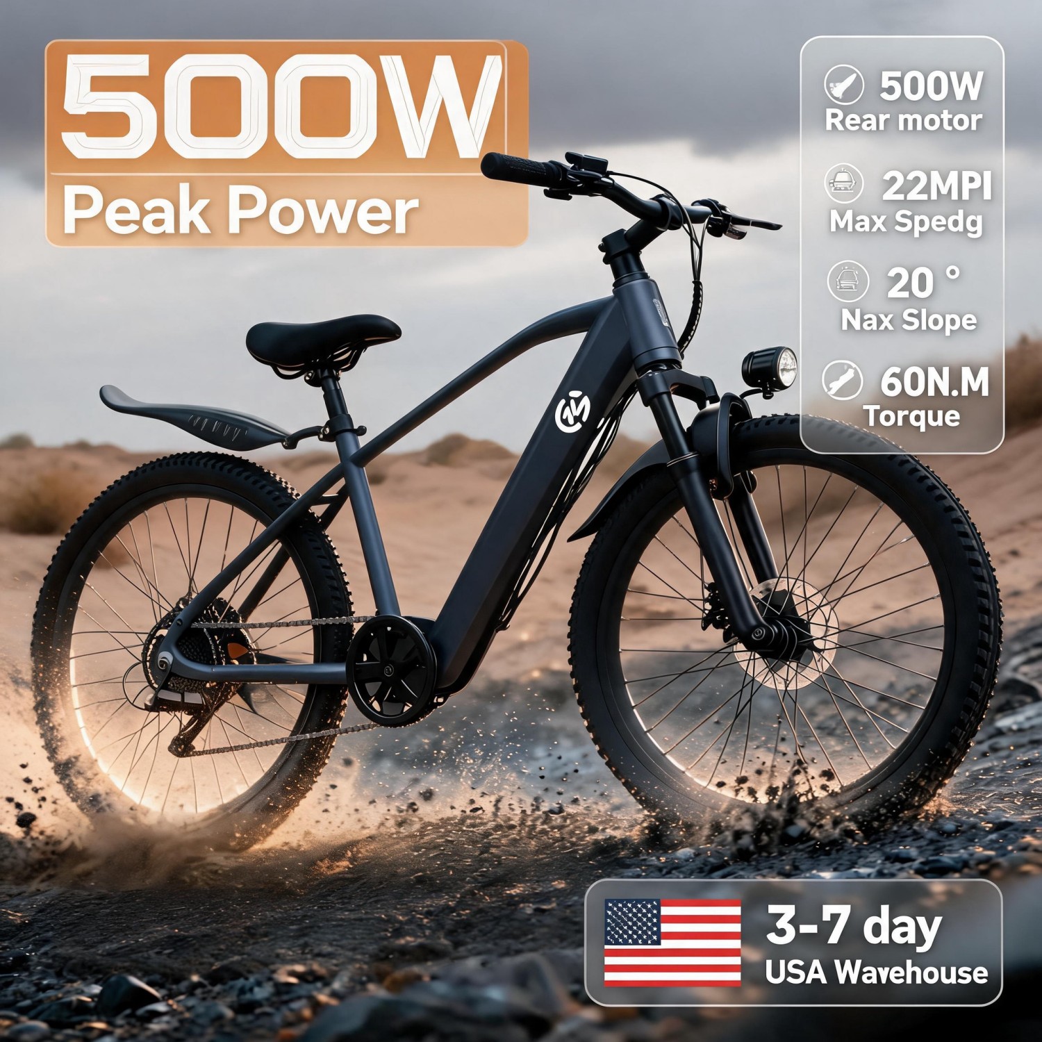 Cycling Commute - サイバーマンデー電動自転車、全地形対応電動自転車、競技グレードオフロード通勤用電動自転車、サイクリングエキスパートが最適化したパワーシステムとペダルアシスト搭載、高級仕様、無料ロックツールセット付き、豪華なホリデーギフト