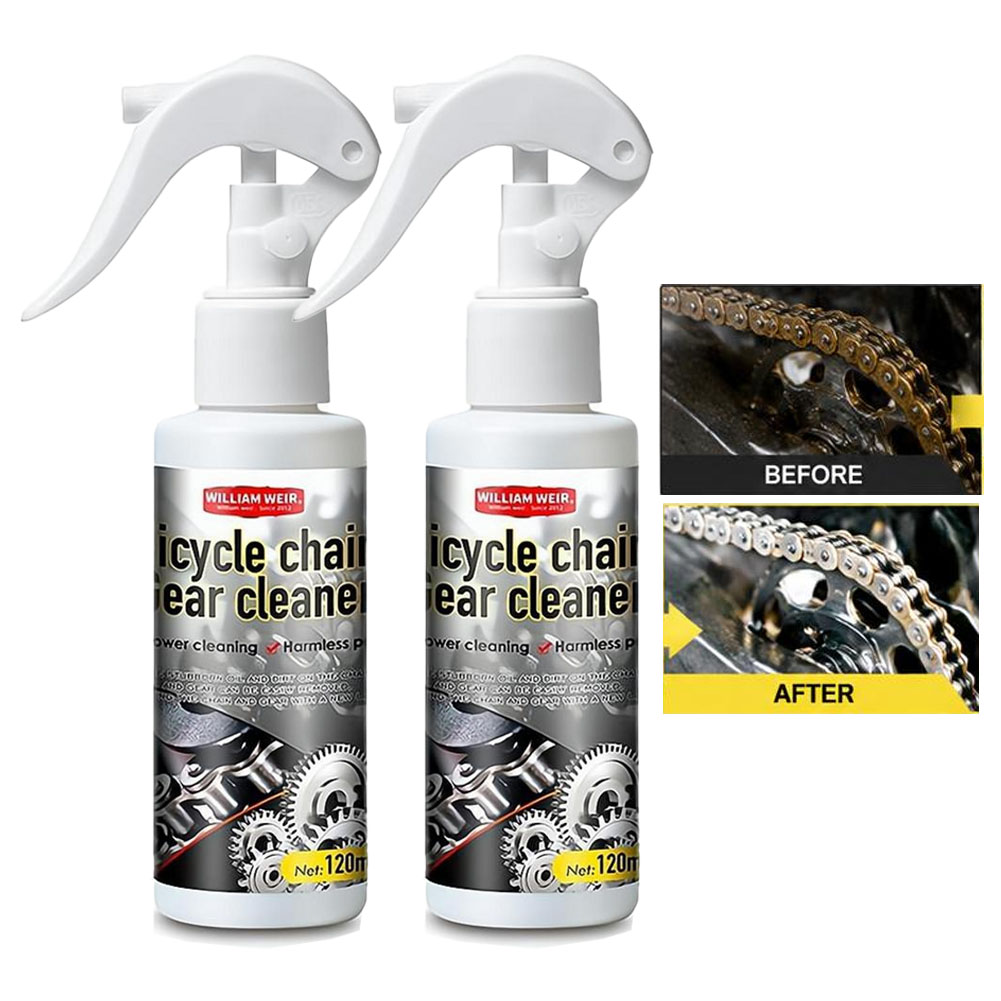 Grease Waterproof Bike - 120 ミリリットル自転車チェーン脱脂剤自転車ワックス防錆および汚れ除去剤自転車潤滑剤自転車チェーンギアクリーニングスプレー 2026