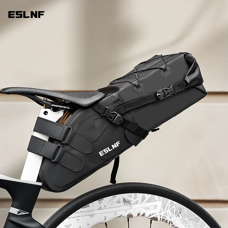 Cycling Journey - ESLNF反射防水MTB 10L大容量サドルバッグ 自転車バッグ サイクリングバッグ アウトドアスポーツや旅行用