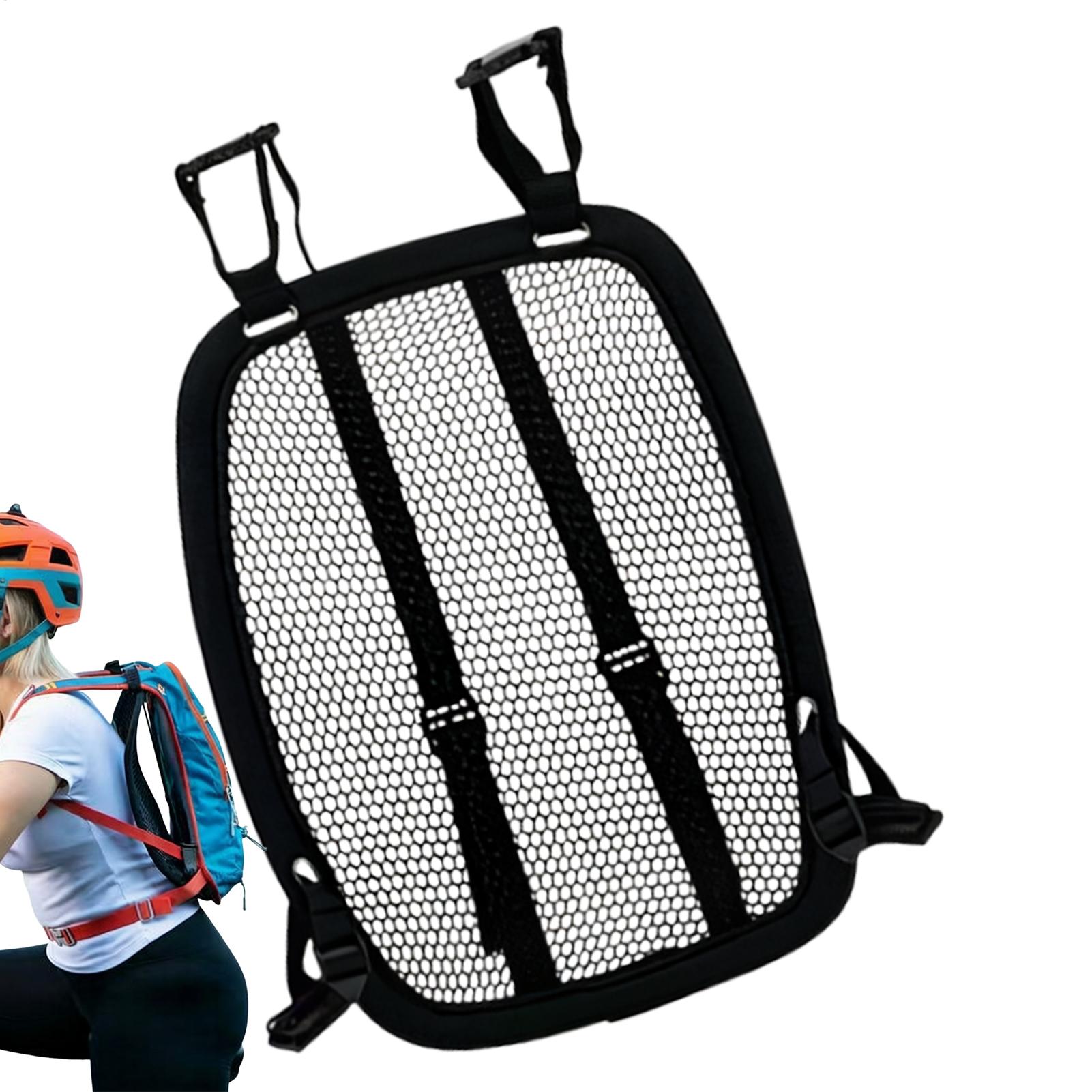 Cycling Journey - 通気性のあるメッシュバックパックスペーサー換気フレーム、軽量サポート、ハイキング、サイクリング、登山、旅行に最適