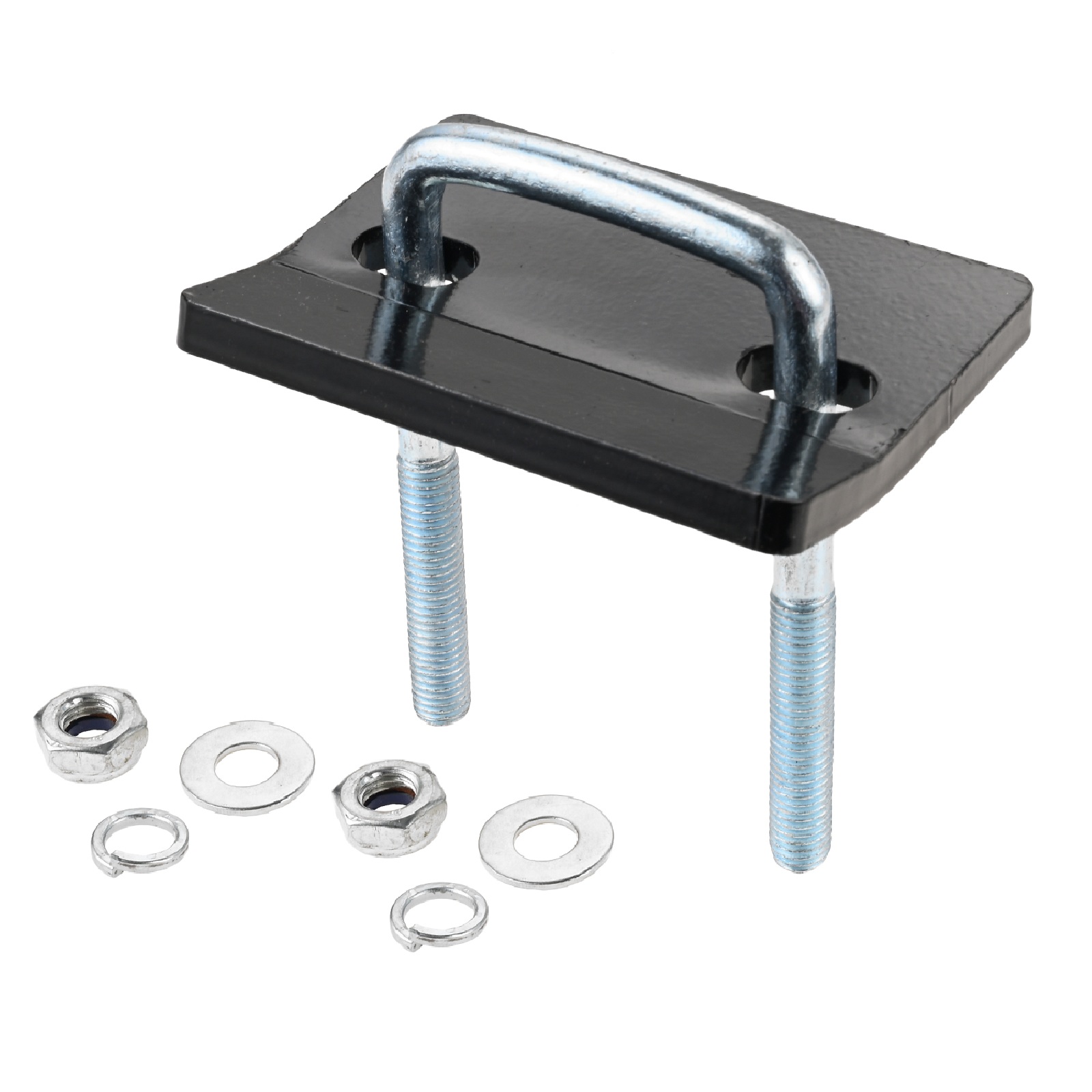 U Lock Heavy Duty - トレーラースタビライザーヒッチタイトナーアクセサリー ボート、オートバイ、キャラバン、トラック用 ヘビーデューティーロックダウン牽引クランプ Uボルト アンチラトル