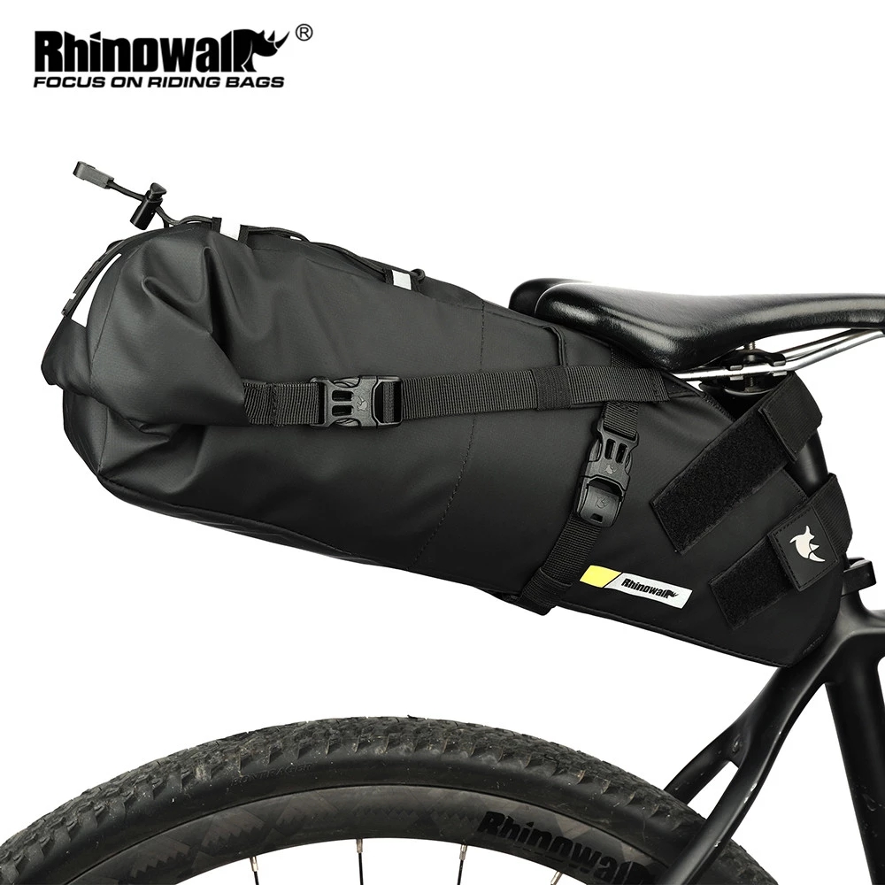 Rhinowalk-防水自転車サドルバッグ,10l,13l, - Cycling Journey のレビューと価格