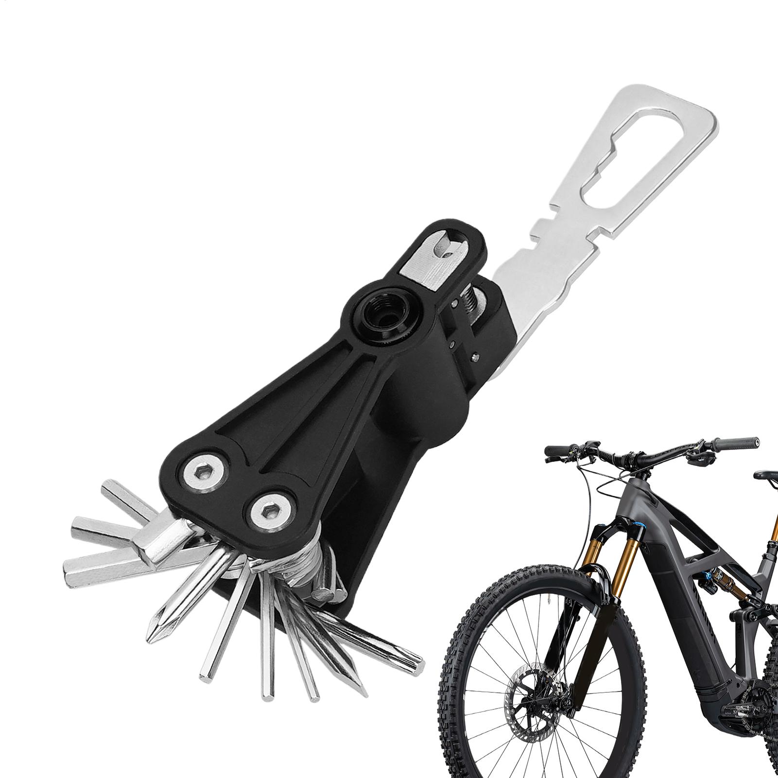 必須のサイクリング仲間マルチツール、外出時の修理に便利なコン - Cycling Commute Essentials のレビューと価格