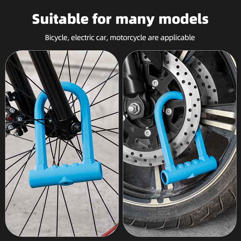 ヘビーデューティーバイクUロック17mm盗難防止自転車ロック - U Lock Heavy Duty のレビューと価格