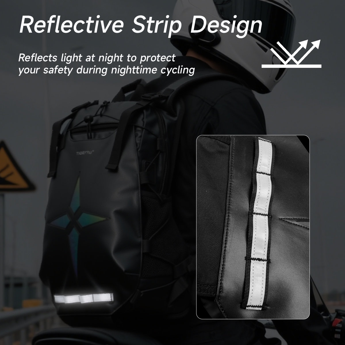 Tigernu バックパックサイクリングバッグ男性自転車バッ - Cycling Journey のレビューと価格
