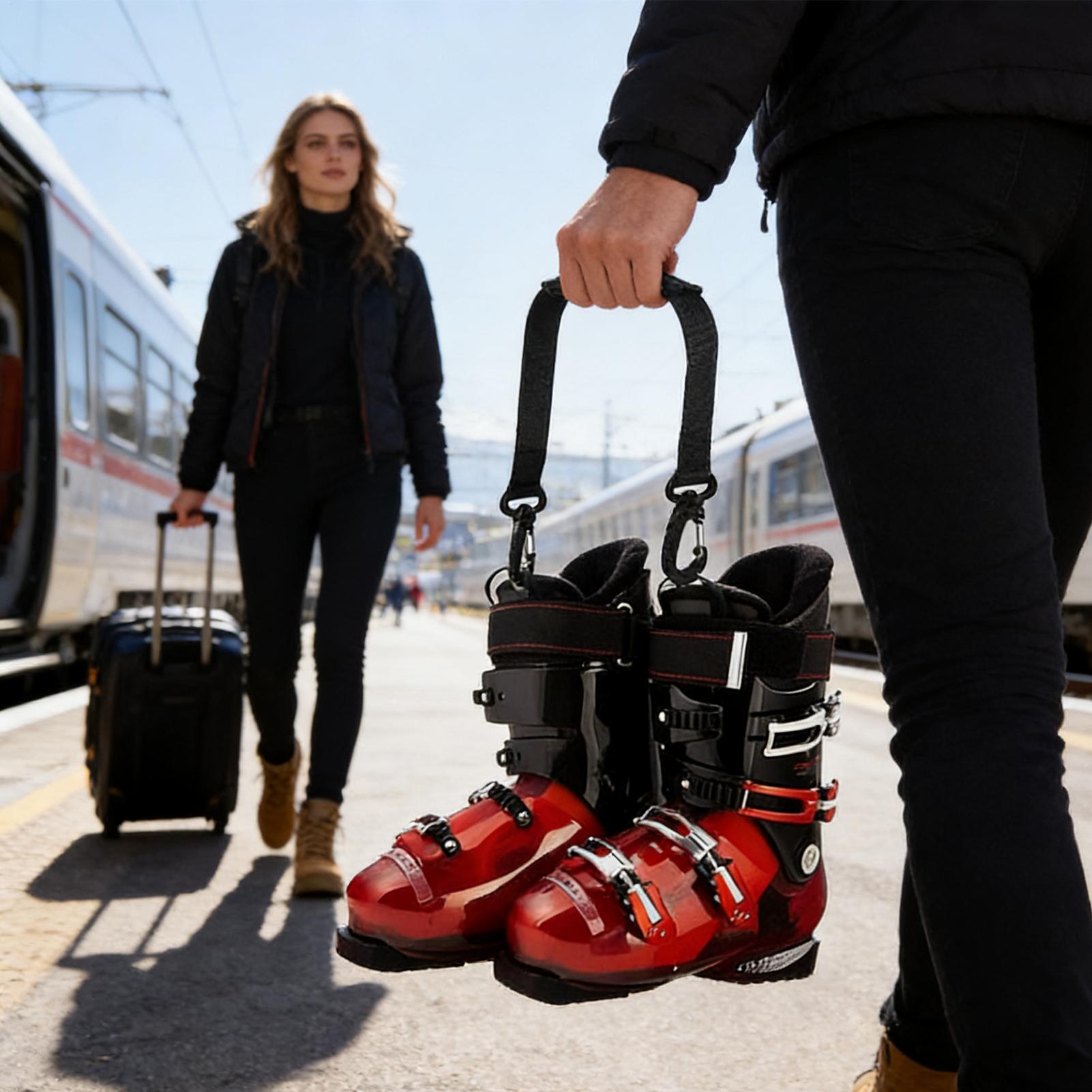 ブーツキャリアストラップ ウィンターギア ショルダースリング - Winter Cycling Commute Gear のレビューと価格