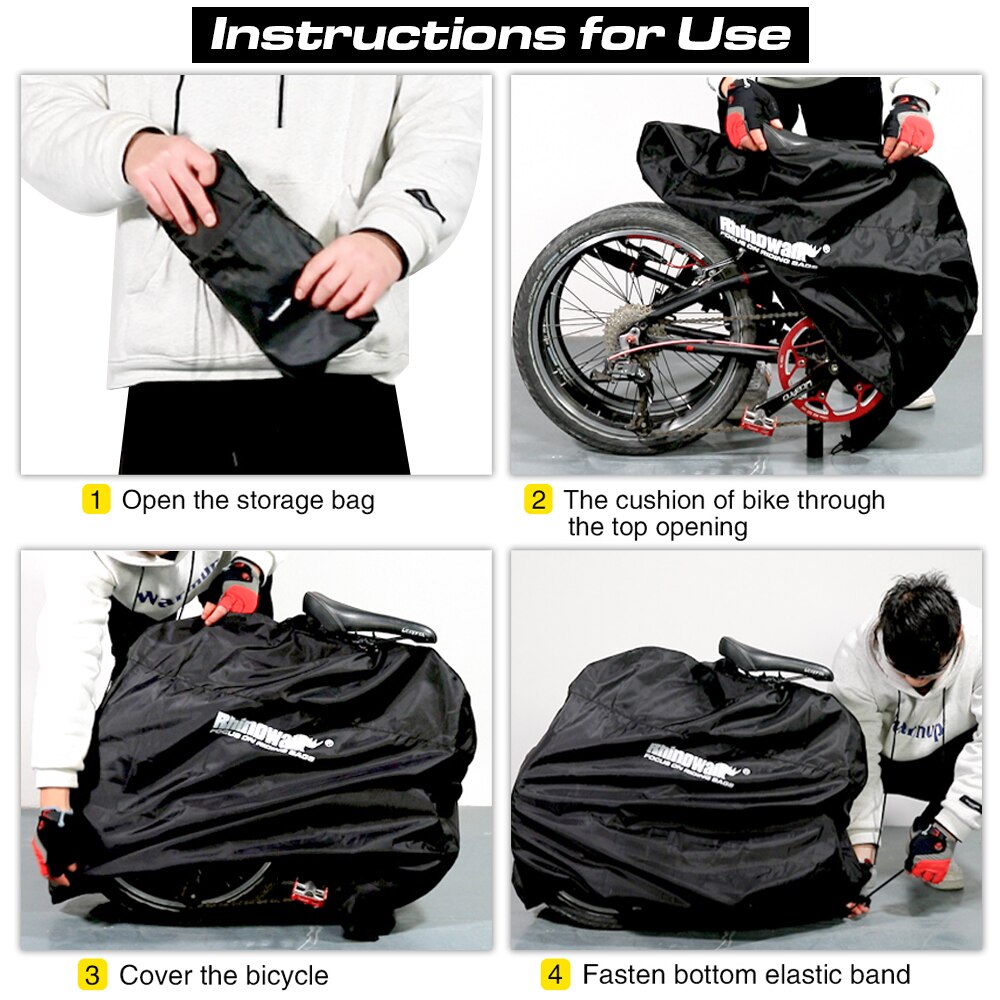 ラインウォーク折りたたみ自転車収納バッグカバーポータブルフィ - Cycling Journey のレビューと価格