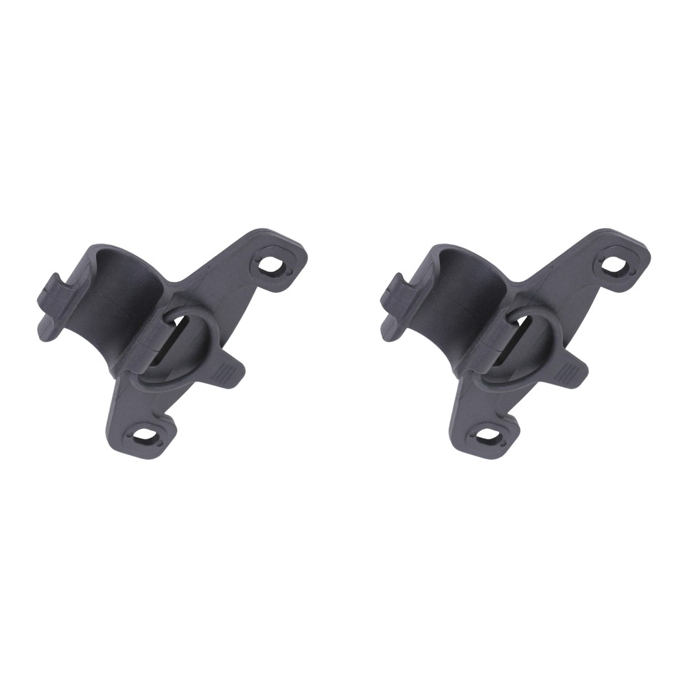 フロアポンプホルダーセット 2個入り ナイロンクランプとシリ - Bike Pump Frame Mount のレビューと価格