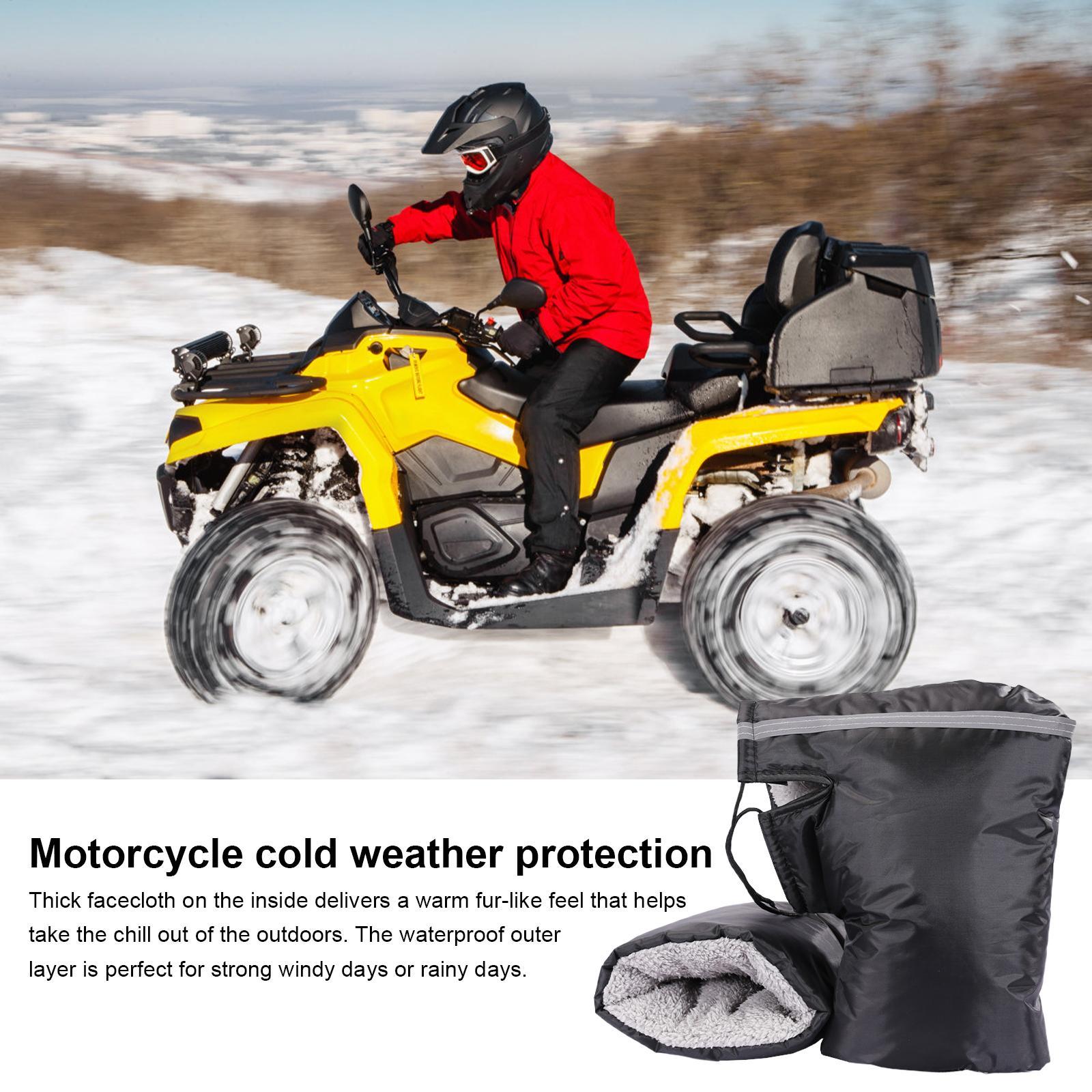ハンドルバーミトン 冬用バイクギア バイクハンドルカバー 暖 - Winter Cycling Commute Gear のレビューと価格