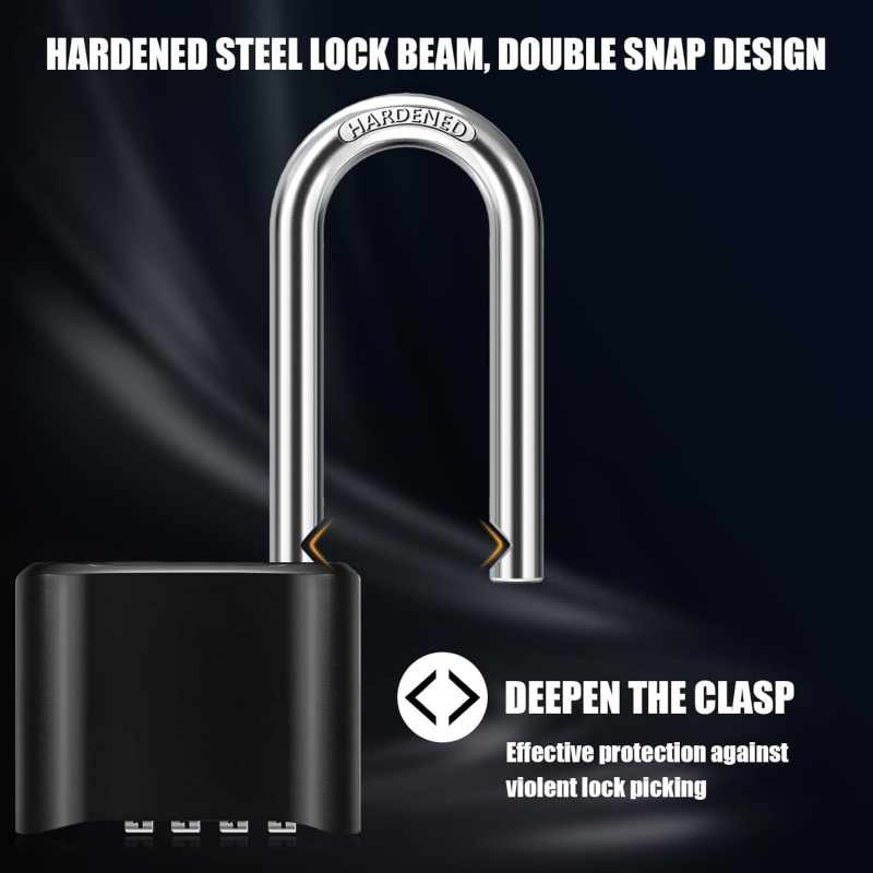 耐久性の高い耐候性コンビネーション南京錠 - ゲート/ガレー - U Lock Heavy Duty のレビューと価格