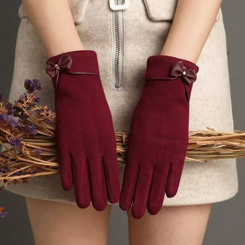 冬用レディースボウタッチスクリーン暖かいアウトドアウェア多用 - Cycling Commute Essentials のレビューと価格