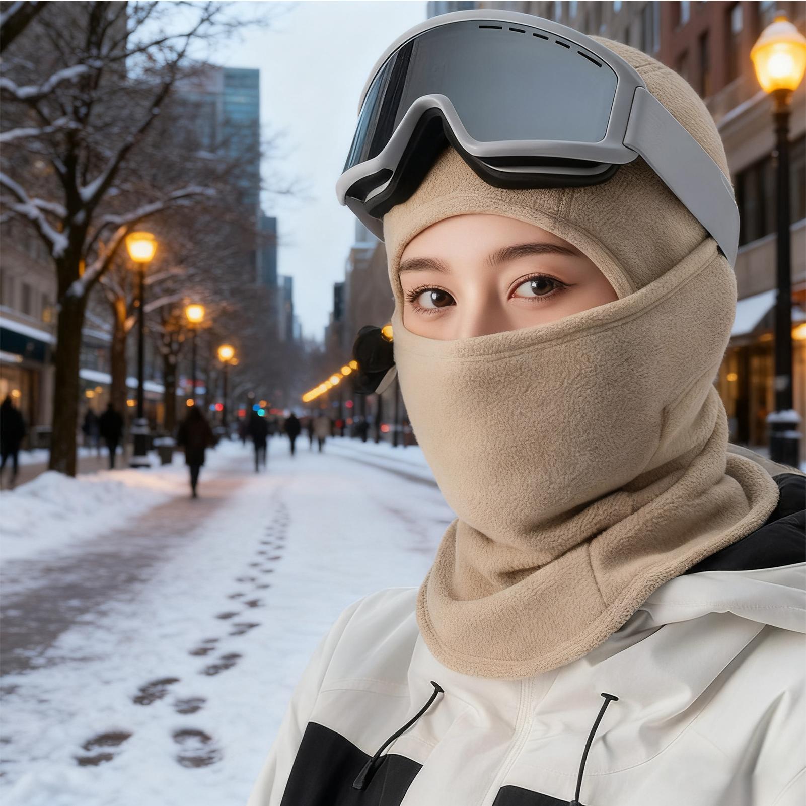 冬用フェイスマスク ネックウォーマー フードギア 寒い天候用 - Winter Cycling Commute Gear のレビューと価格