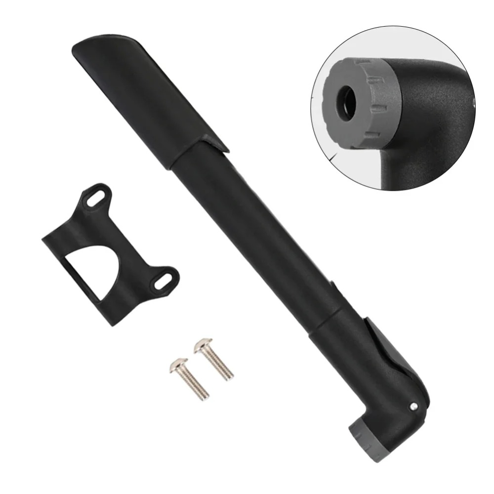 ポータブルバイクポンプ 120PSI - 取付ブラケット付き - Bike Pump Frame Mount のレビューと価格