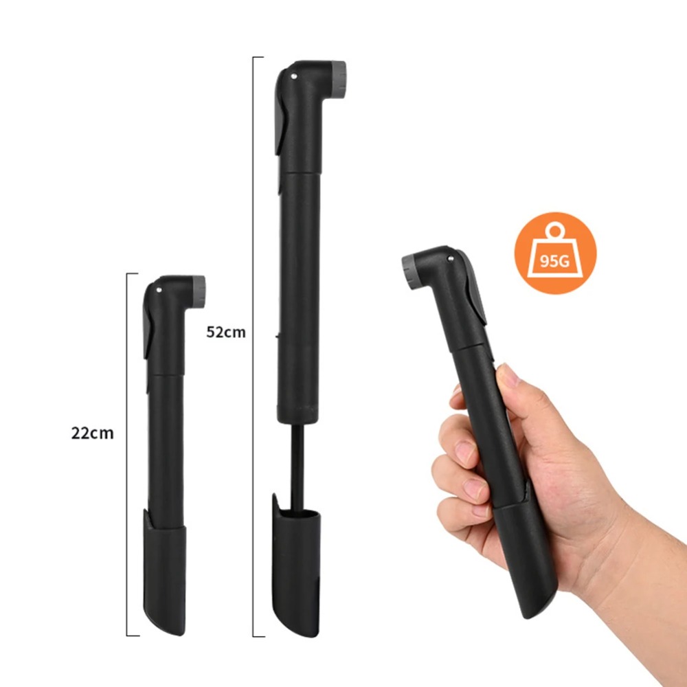 ポータブルバイクポンプ 120PSI - 取付ブラケット付き - Bike Pump Frame Mount のレビューと価格