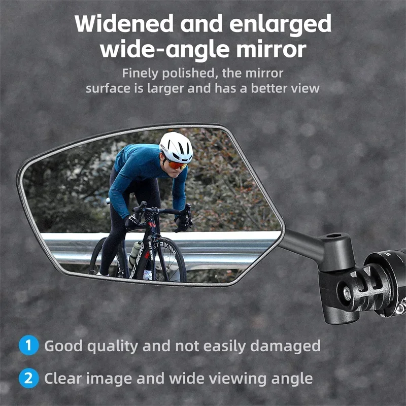 West Biking-自転車ミラー,アンチグレア,360  - Cycling Zones のレビューと価格