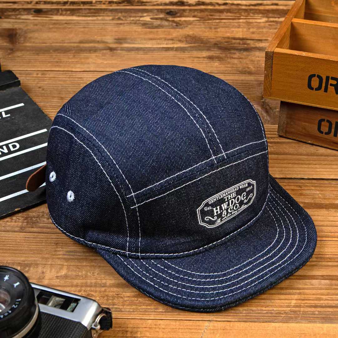 織り刺繍HWレターロゴデニムベースボールキャップ - レトロ - Cycling Commute Outfit のレビューと価格