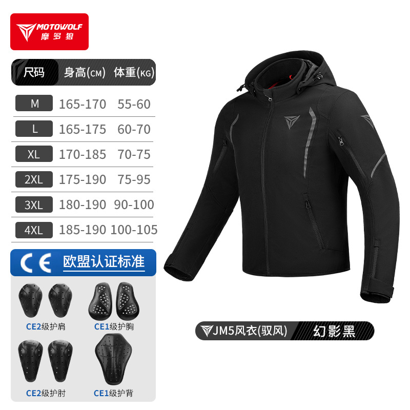 MOTOWOLF ウィンドブレーカー バイク用ライディングジ - Winter Cycling Commute Gear のレビューと価格