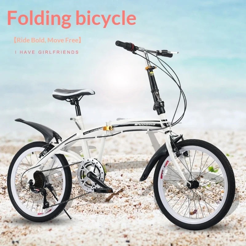 20インチ折りたたみ自転車 - コンパクトで持ち運びやすく軽 - Commuting With Bike のレビューと価格