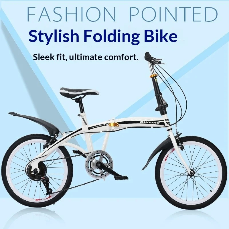 20インチ折りたたみ自転車 - コンパクトで持ち運びやすく軽 - Commuting With Bike のレビューと価格