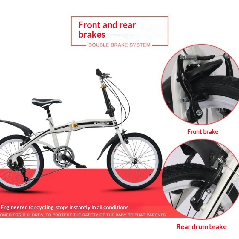 20インチ折りたたみ自転車 - コンパクトで持ち運びやすく軽 - Commuting With Bike のレビューと価格