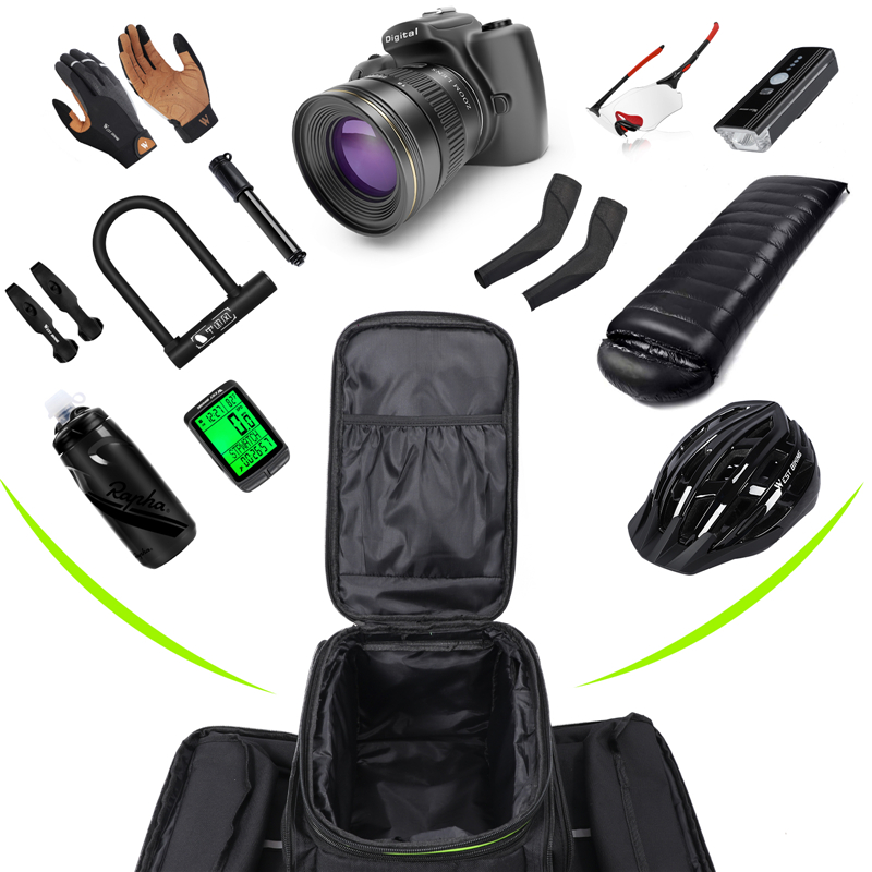 WEST BIKING 3 in 1 防水自転車トランクバッ - Cycling Journey のレビューと価格