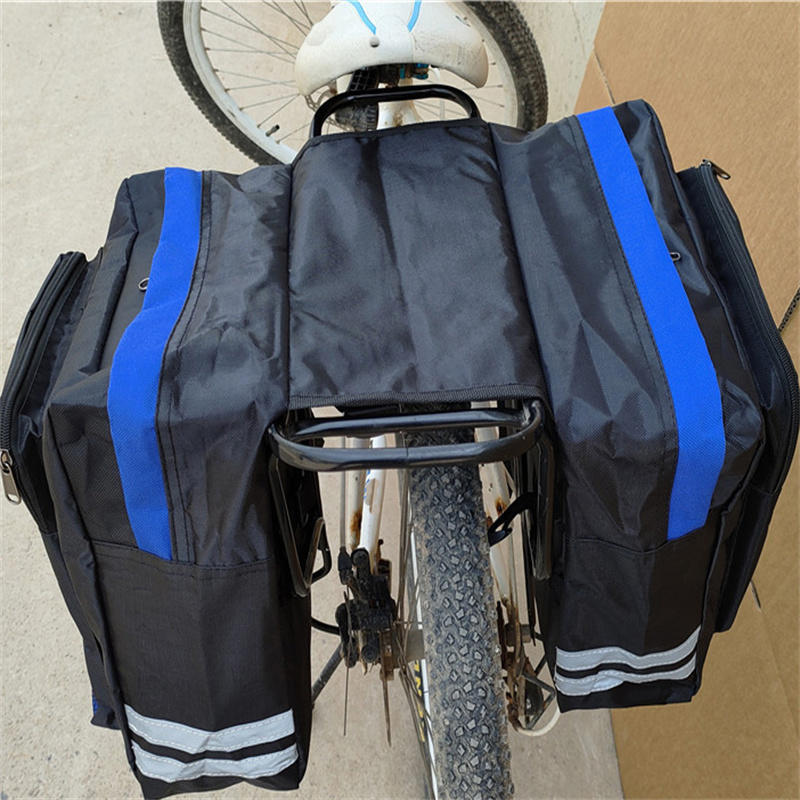 大容量両面自転車リアラックバッグ耐久性のあるサイクリング荷物 - Cycling Journey のレビューと価格