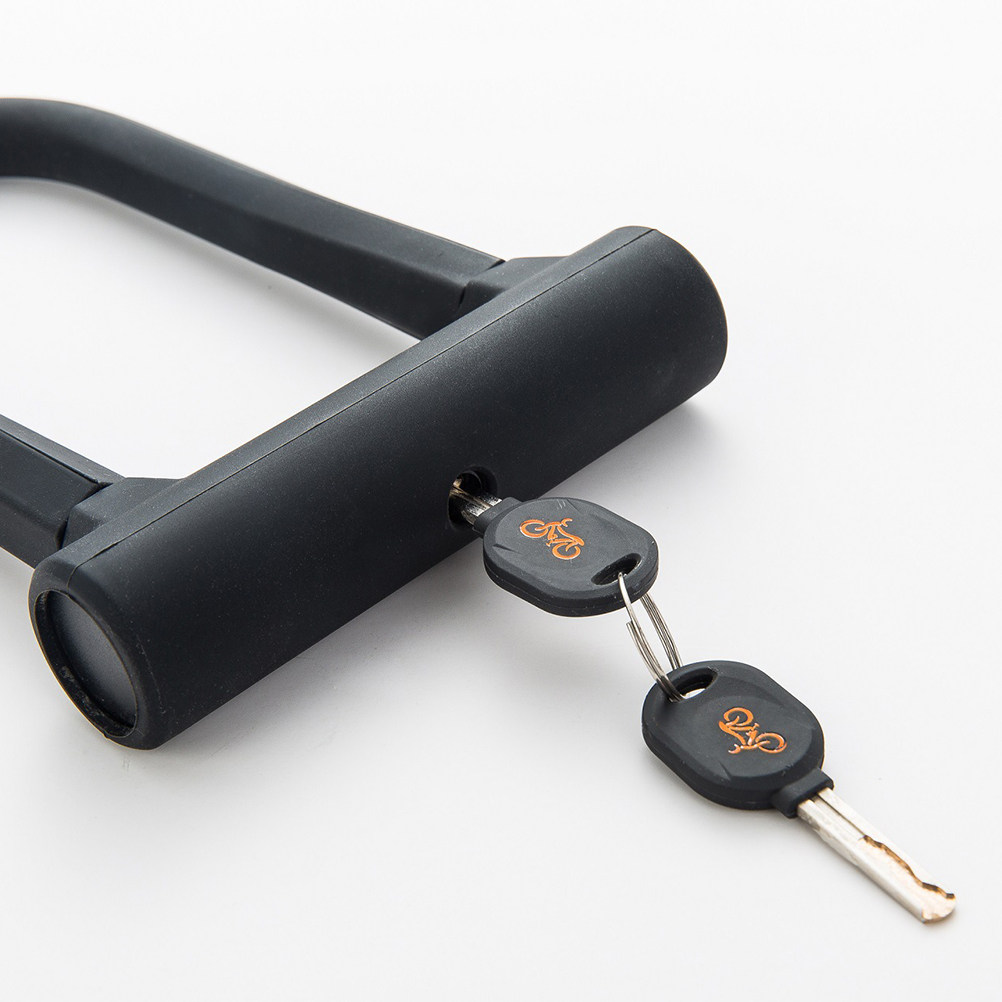 頑丈な黒色の自転車U字ロック、安全な盗難防止ロックチェーンケ - U Lock Heavy Duty のレビューと価格