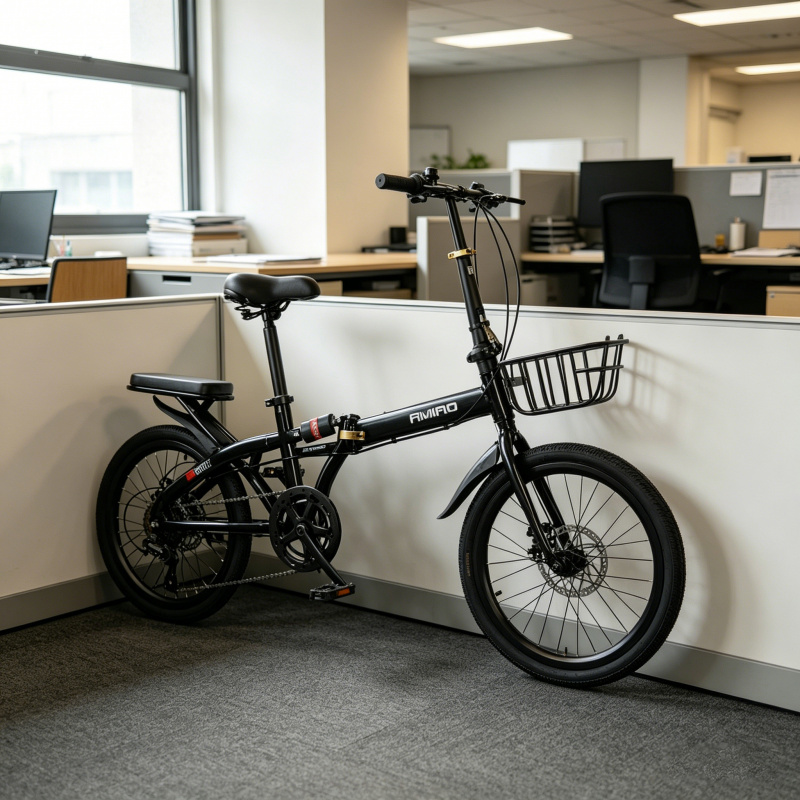 20 インチ折りたたみ自転車 7 スピード大人用自転車ポータ - Commuting With Bike のレビューと価格