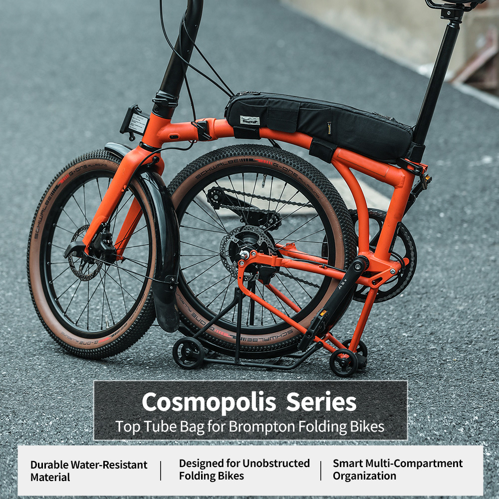 Rhinowalk 自転車トップチューブバッグブロンプトン用 - Cycling Journey のレビューと価格
