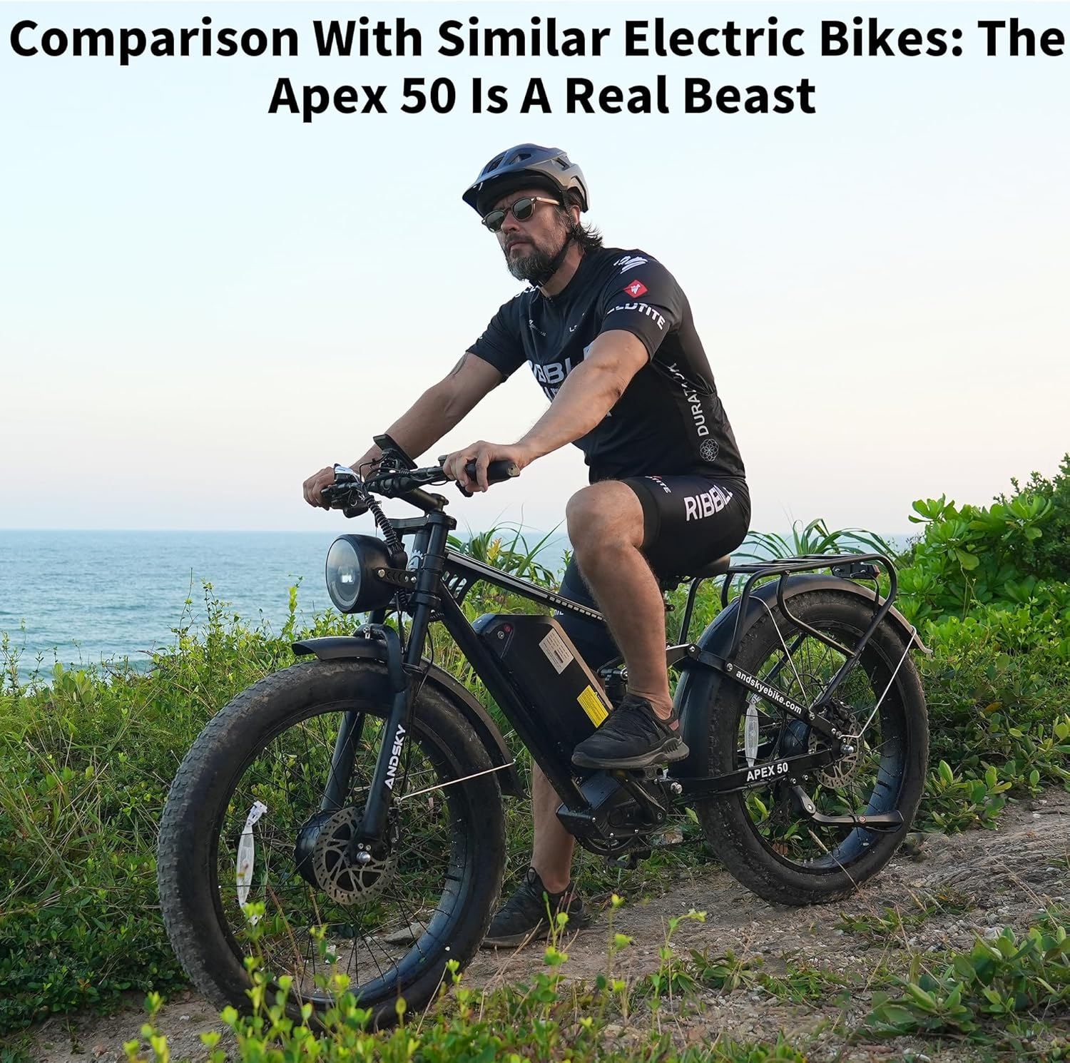 ANDSKY Apex50 AWD電動自転車 3000Wデュ - Bike Pump Frame Mount のレビューと価格